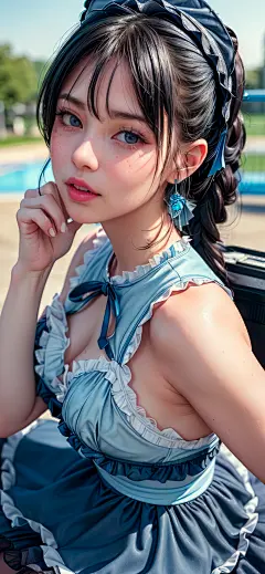 2K超清美女壁纸-洛丽塔2-今日头条