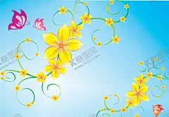 小黄花蝴蝶南瓜花 【酷图网】新中式背景墙,花鸟背景墙,青花瓷,新中式花鸟画,中式背景墙,新中式装饰画,喜上眉梢,花开富贵,喜鹊,中式花鸟,大气,高清,唯美,新中式,中式,山水倒影,花鸟国画,中式花鸟背景,吊顶画,山水画,玄关,小鸟,意境花鸟,写意,花鸟背景,客厅背景墙,书房背景墙,壁画,壁纸