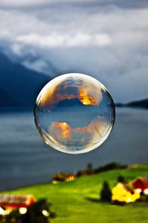 Sunrise Soap Bubble,...