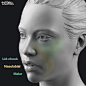 ArtStation - Female mid-cheek, Anatomy For Sculptors