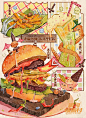 原创作品丨水彩风食物插画第二弹