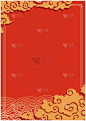 中国韩国传统东方图案背景