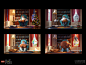 The Secret Life of Pets, Ludo Gavillet : I had the great opportunity to work as a color artist on Illumination's The Secret Life of Pets between 2013 and 2015. I started with some character color models and a few sets. Then I worked on some color keys. I