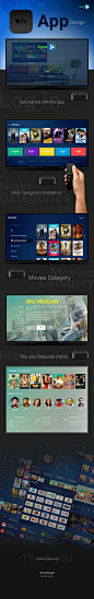 Lyca TV App UI/UX Design for Apple TV : Lyca TV App UI/UX Design for Apple TV
