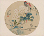 任伯年「团扇」 ​​​​