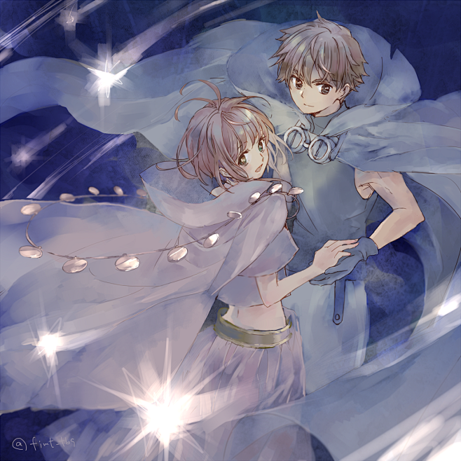 翼年代记狼樱小狼小樱