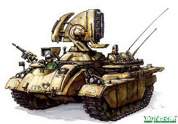 红色警戒2原画欣赏之车辆系列