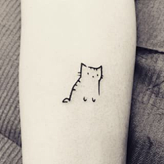 没有胡子的猫采集到纹身