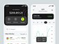 Raafi G 为 Nija 设计的 Investo - 股票投资移动版在 Dribbble 上工作