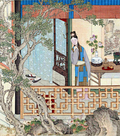 十斤黄金采集到中式家具古画
