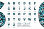 医疗药丸字体3D立体药品字体设计designshidai_font1016