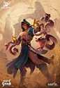 Legend of the Cryptids, Grafit Studio : "LotC" is an epic fantasy card battle game with MMORPG elements that takes place on a planet called “Neotellus”. Lead the legendary Cryptids into battle and reshape history!

Embark on quests and collect c