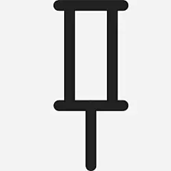 图钉锐利指针图标_88ICON https://88icon.com 图钉 锐利 指针 大头针 办公室 对象 钉子 标记 螺栓 连接 工具 安卓用户界面第一册