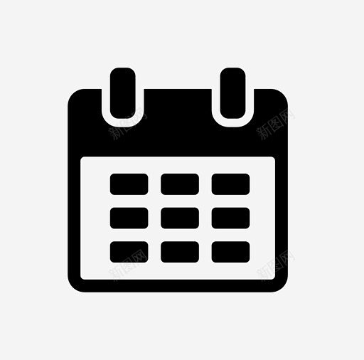 日历工作日周图标 标识 标志 UI图标 设计图片 免费下载 页面网页 平面电商 创意素材图片_计划图标图片素材-花瓣网