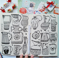 花儿绘画采集到创意绘画