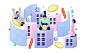 apple city color Emans Fun game ILLUSTRATION  play vector videogame