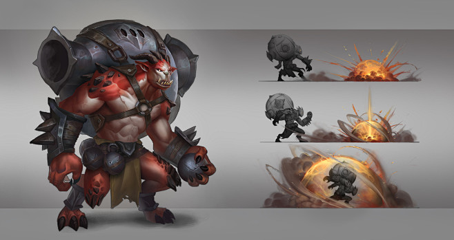 Demon heads , Dinule...