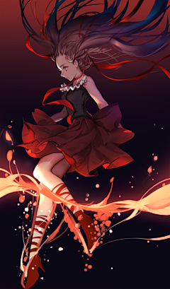 二而蓝采集到女孩
