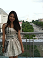 Northern Va. teen wears homemade newspaper dress to the Newseum - The Style Blog - The Washington Post