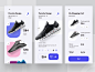 e commerce app exploration porch shopping ecommerce nike air max dribbbble mobile ps iphone nike running carts shoe nike app branding ui typography design web sudhan illustration