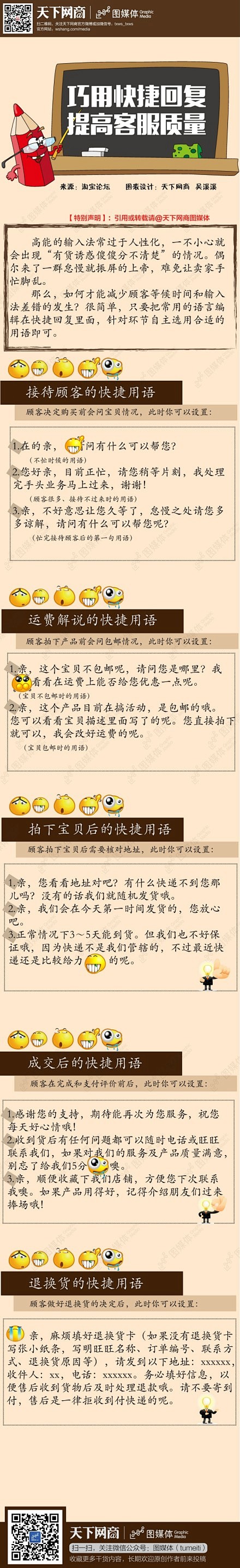 【巧用快捷回复提高客服质量】高能的输入法...
