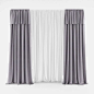 curtain 3d model 20 3d model max obj fbx mtl 1