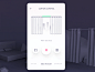 Smarthome app - Curtain Control Screen vietnam gif interaction ui mobile ui automation smart home