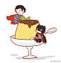 #superbat# #超蝙# pudding~（睡前简笔画）