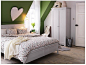 欧式小户型阁楼卧室装修效果图 女生卧室装修图片