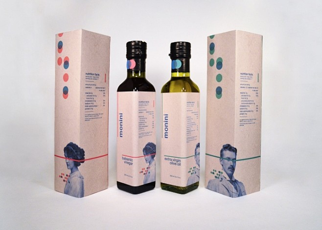 Monini橄榄油包装设计 - Conn...