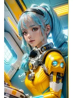 科幻AI机械人类第一期—机甲姬*机甲少女