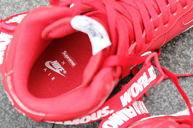 SUPREME X NIKE 2014秋...