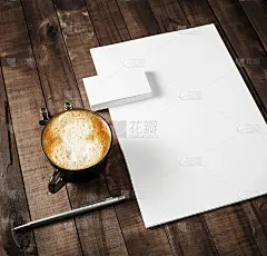 空白的文具组