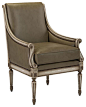 John Richard Aiden Lounge Chair AMF-1255V53-SAGE-AS traditional-armchairs-and-accent-chairs