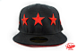 美国Mishka正品新款代购 黑色 红色血丝 可调节平檐棒球潮帽 包邮 - mishka