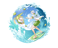 天生不爱画画采集到夏