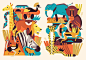 Djeco Notebook - Owen Davey Illustration