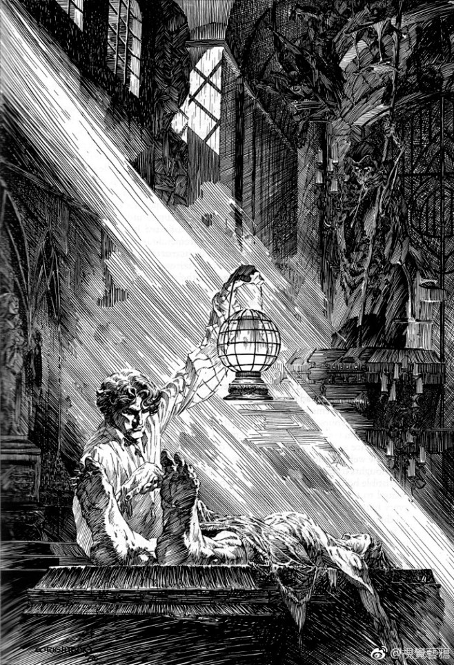 Bernie Wrightson 插画艺...