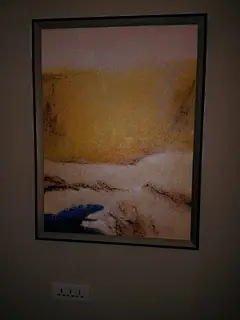 手绘抽象油画 沙发墙挂画 玄关挂画 抽象油画 赵无极抽象油画-淘宝网