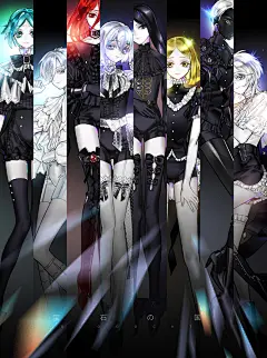 宝石之国 同人图 插画 壁纸 | 宝石之国-合辑一 | 半次元-第一中文COS绘画小说社区