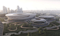 扎哈·哈迪德建筑事务所打造杭州国际体育中心，未来风格瞩目-2