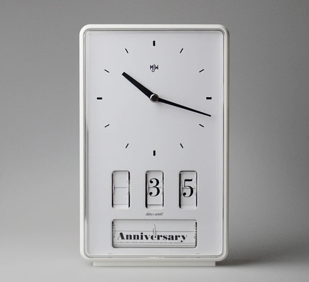 Mr Jones Watches“Personal countdown clock 倒计时挂钟座钟-花瓣网