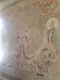千手千眼，用敦煌泥巴做效果,爱旅行的茶