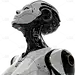 科技风通用3D仿真半身机器人元素素材