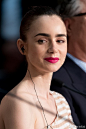 戛纳电影节 Lily Collins（莉莉柯林斯）现身 Okja 媒体见面会，脸部高清大图一组！#欧美明星活动look# ​