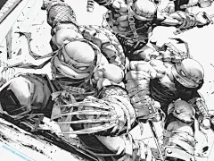 一组超酷的龟龟分享~童年回来了来自画师Kael Ngu ​​​​