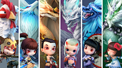 MOMO小可爱采集到游戏banner