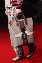 Gucci Fall 2016 Menswear Fashion Show Details : See detail photos for Gucci Fall 2016 Menswear collection.