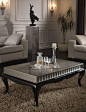 Belgrado Coffee Table White or Black with Lacquered Finish £659.99