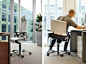 Ergonomic office chair ON / task- and conference chair